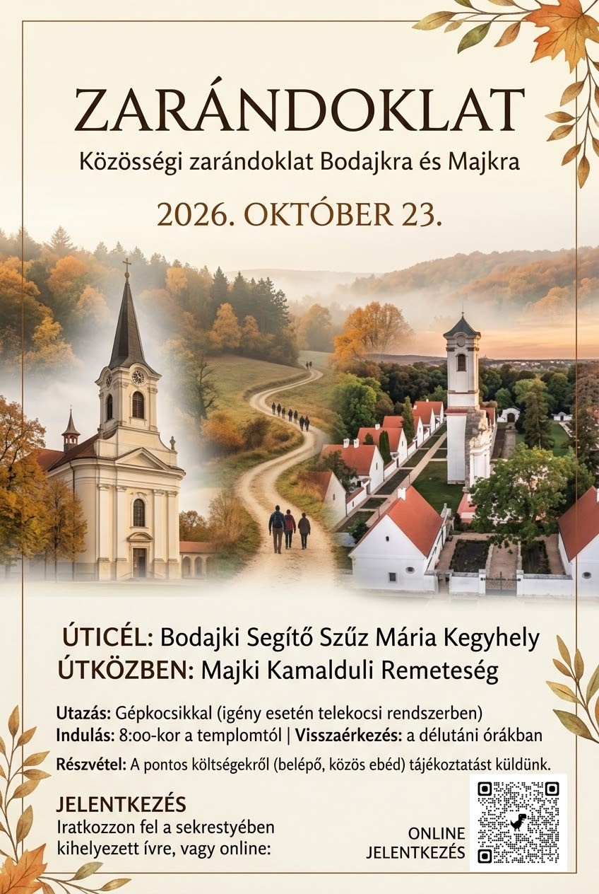 Zarándoklat Bodajkra
